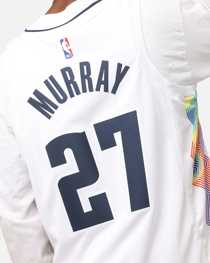 Nike Jamal Murray Denver Nuggets #27 City Edition 2024/25 Nike Dri-Fit NBA Swingman Jersey White