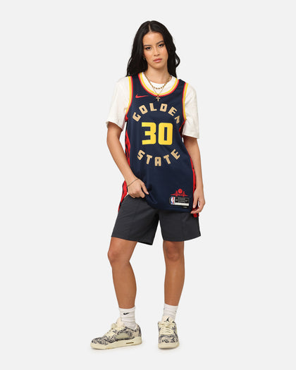Nike Stephen Curry Golden State Warriors #30 City Edition 2024/25 Nike Dri-Fit NBA Swingman Jersey College Navy