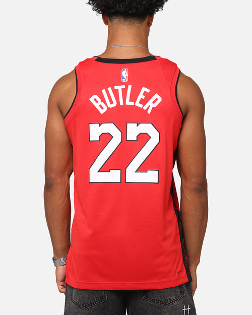 Nike Jimmy Butler Miami Heat #22 City Edition 2024/25 Nike Dri-Fit NBA Swingman Jersey University Red