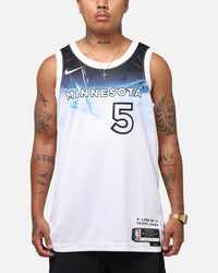 Nike Anthony Edwards Minnesota Timberwolves #5 City Edition 2024/25 Nike Dri-Fit NBA Swingman Jersey White