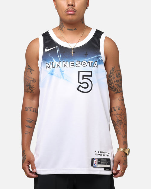 Nike Anthony Edwards Minnesota Timberwolves #5 City Edition 2024/25 Nike Dri-Fit NBA Swingman Jersey White