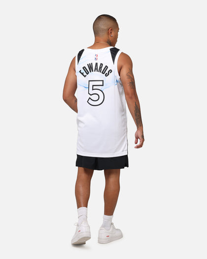 Nike Anthony Edwards Minnesota Timberwolves #5 City Edition 2024/25 Nike Dri-Fit NBA Swingman Jersey White