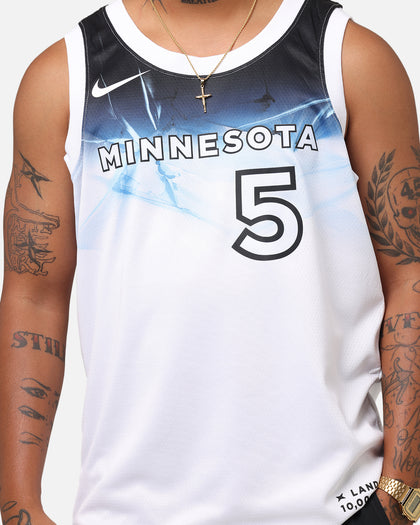 Nike Anthony Edwards Minnesota Timberwolves #5 City Edition 2024/25 Nike Dri-Fit NBA Swingman Jersey White