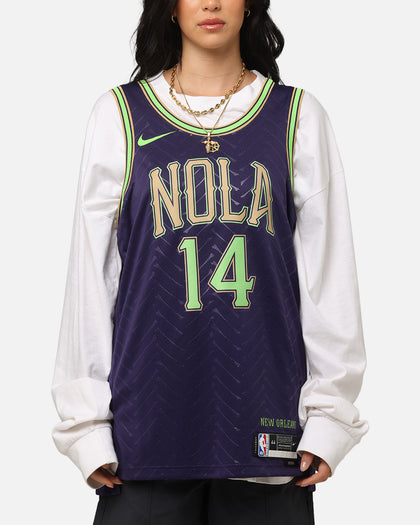 Nike Brandon Ingram New Orleans Pelicans #14 City Edition 2024/25 Nike Dri-Fit NBA Swingman Jersey White