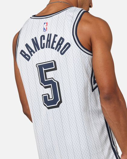 Nike Paolo Banchero Orlando Magic #5 City Edition 2024/25 Nike Dri-Fit NBA Swingman Jersey Pure Platinum