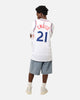 Nike Joel Embiid Philadelphia 76ers #21 City Edition 2024/25 Nike Dri-Fit NBA Swingman Jersey White