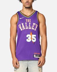 Nike Kevin Durant Phoenix Suns #35 City Edition 2024/25 Nike Dri-Fit NBA Swingman Jersey Field Purple