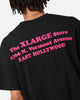 X-Large Slanted Store T-Shirt Solid Black