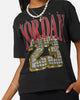 Jordan Women's Heritage Graphic T-Shirt Off Noir/Gym Red