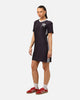 Adidas Women's 3-Stripes Pinstripe Dress Aurora Black