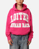 Loiter College Dropout Hoodie Pink