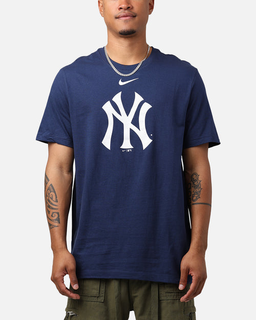 Nike New York Yankees Fuse Large Logo T-Shirt Midnight Navy