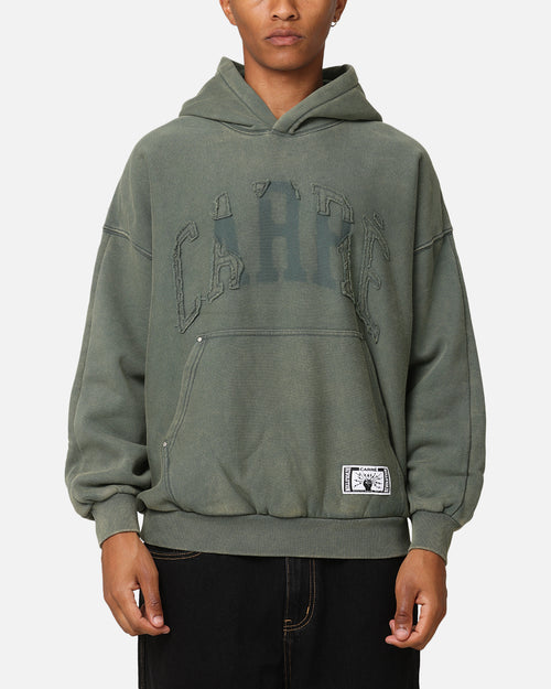 Carre Con-Star Hoodie Rinsed Moss Green