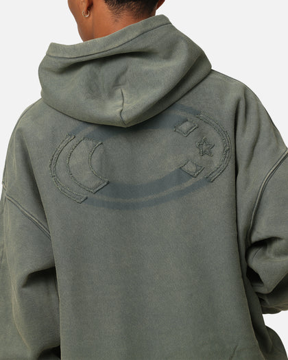 Carre Con-Star Hoodie Rinsed Moss Green