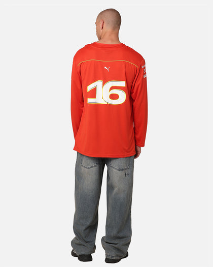 Puma X Scuderia Ferrari Team Hockey Jersey Burnt Red