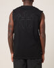 Saint Morta Sorrows Oversized Muscle T-Shirt Black