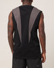 Saint Morta Rage Oversized Muscle T-Shirt Black/Grey