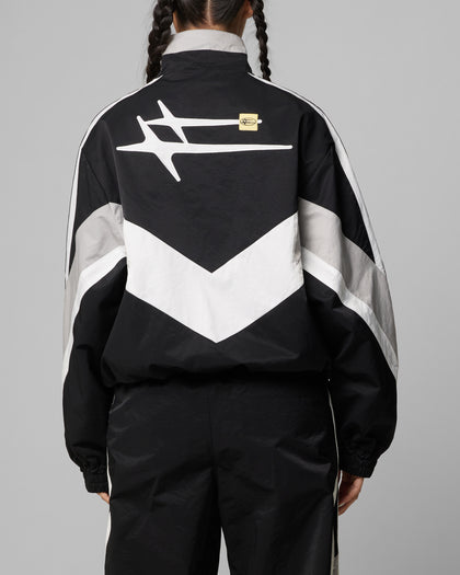 Loiter Hybrid Track Jacket Black/Grey
