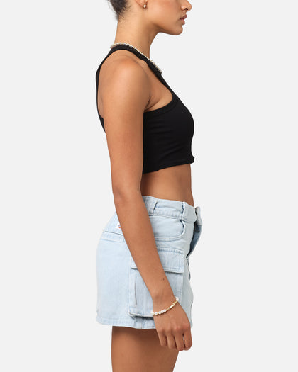 Dickies Women's Fire Boy Crop Tank Black