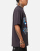 Mitchell & Ness Chicago Bulls Vs. Utah Jazz 1998 Finals T-Shirt Overdyed Black