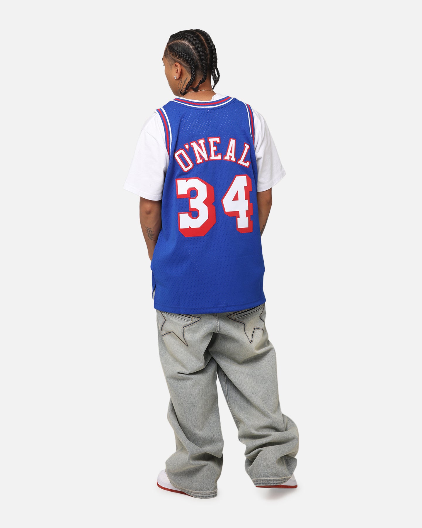 Mitchell & Ness Los Angeles Lakers Shaquille O'Neal #34 'Flags