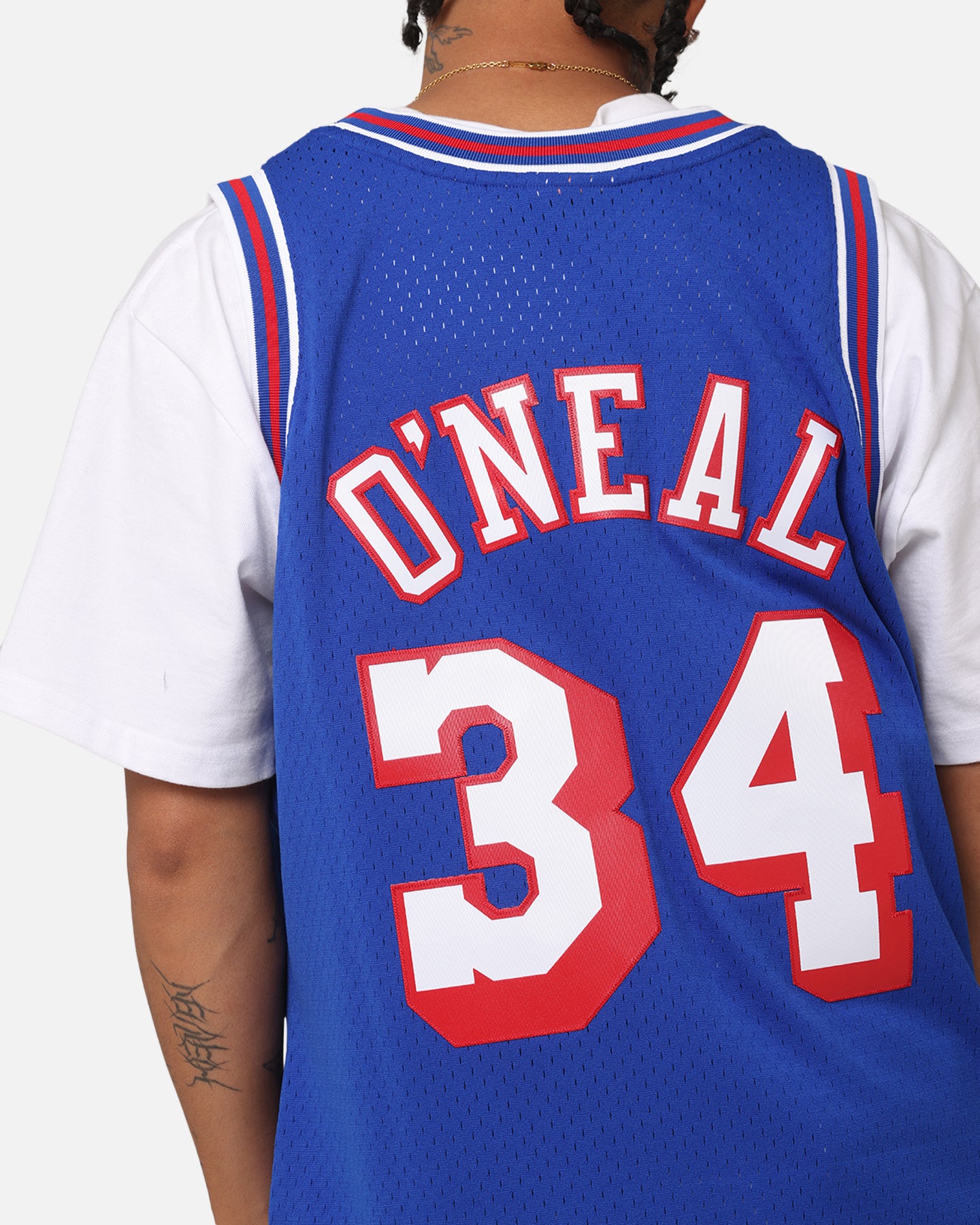 Mitchell & Ness Los Angeles Lakers Shaquille O'Neal #34 'Flags