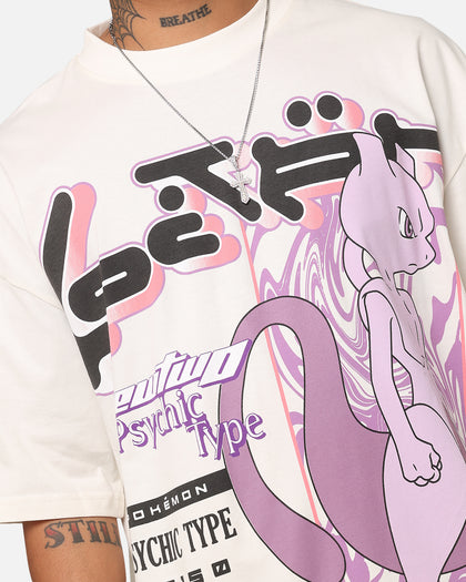 Pokémon By Loiter Mewtwo T-Shirt Off White