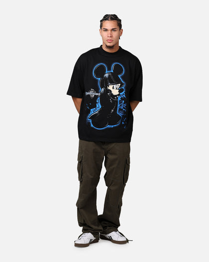 Loiter Disney Kingdom Hearts King Mickey Mockneck T-Shirt Black