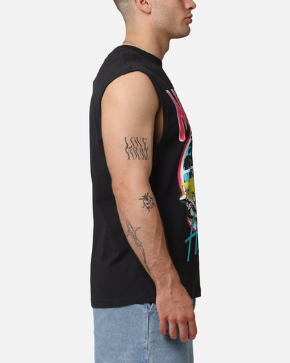 Mitchell & Ness Miami Heat Cruising Muscle T-Shirt Faded Black