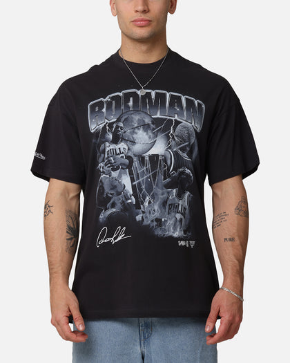 Mitchell & Ness Chicago Bulls Dennis Rodman Eclipse T-Shirt Faded Black