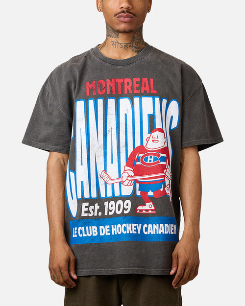 Culture Kings Montreal Canadiens Heavyweight T-Shirt Black Wash