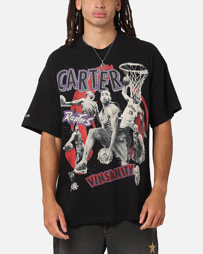 Mitchell & Ness Toronto Raptors Vince Carter Abstract Player T-Shirt Faded Black