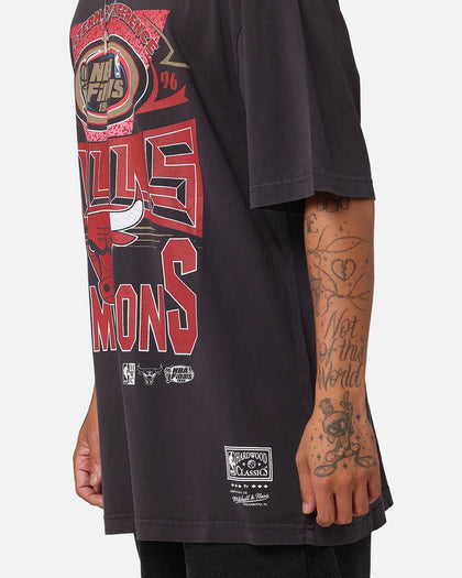 Mitchell & Ness Chicago Bulls Chisel Championship T-Shirt Black
