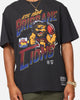 Mitchell & Ness Brisbane Lions Mascot Character T-Shirt Faded Black