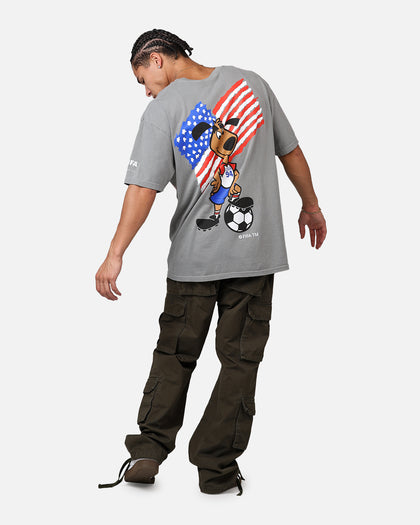 Fifa FIFA 1994 Mascot T-Shirt Washed Grey