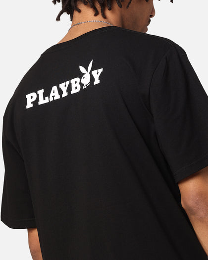Playboy Logo Bunny O T-Shirt Black