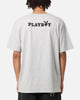 Playboy Logo Bunny O T-Shirt Grey Marle