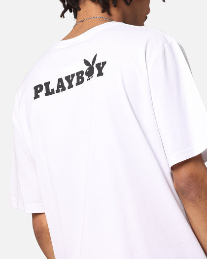 Playboy Logo Bunny O T-Shirt White