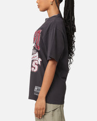 Mitchell & Ness Women's Chicago Bulls Sportsmanship T-Shirt Faded Black