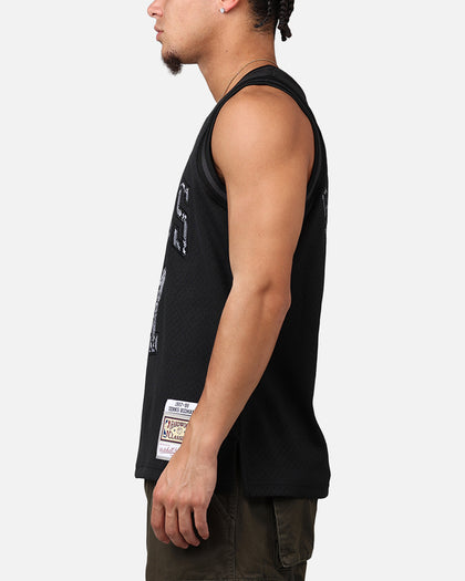 Mitchell & Ness Chicago Bulls Dennis Rodman '96-97 Leather Elegance Swing Jersey Black