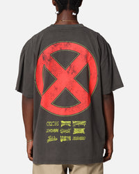 Marvel X-Men The X-Men Heavy T-Shirt Vintage Black Wash