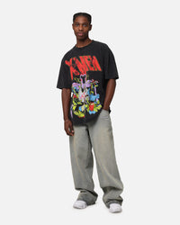 Marvel X-Men The X-Men Heavy Vintage T-Shirt Vintage Black