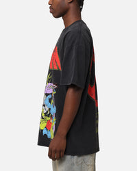 Marvel X-Men The X-Men Heavy Vintage T-Shirt Vintage Black