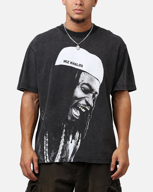 ID Supply Wiz Khalifa Big Laugh T-Shirt Washed Black