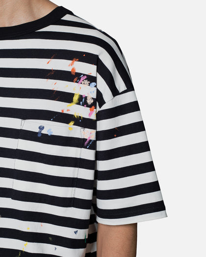MNML Paint Splatter T-Shirt Black/White