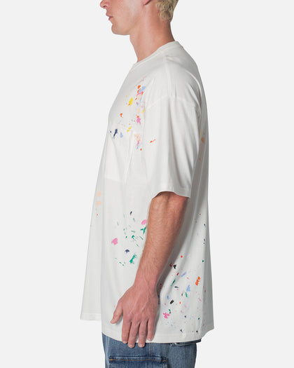 MNML Paint Splatter T-Shirt Off White