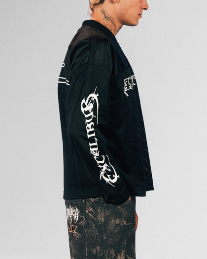 Loiter Long Sleeve Training Jersey Black