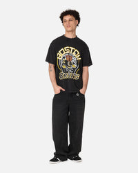 Culture Kings Boston Bruins Blades Heavy T-Shirt Black Acidwash