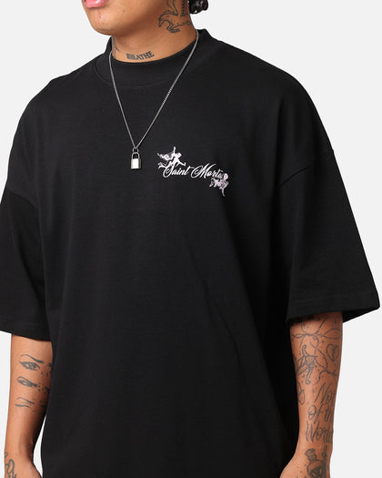 Saint Morta Divine Living T-Shirt Black