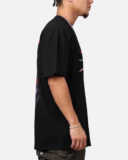 73Studio X DC Batman The Joker Scars Heavyweight T-Shirt Black